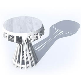 Bedside table 3D Object | FREE Artlantis Objects Download